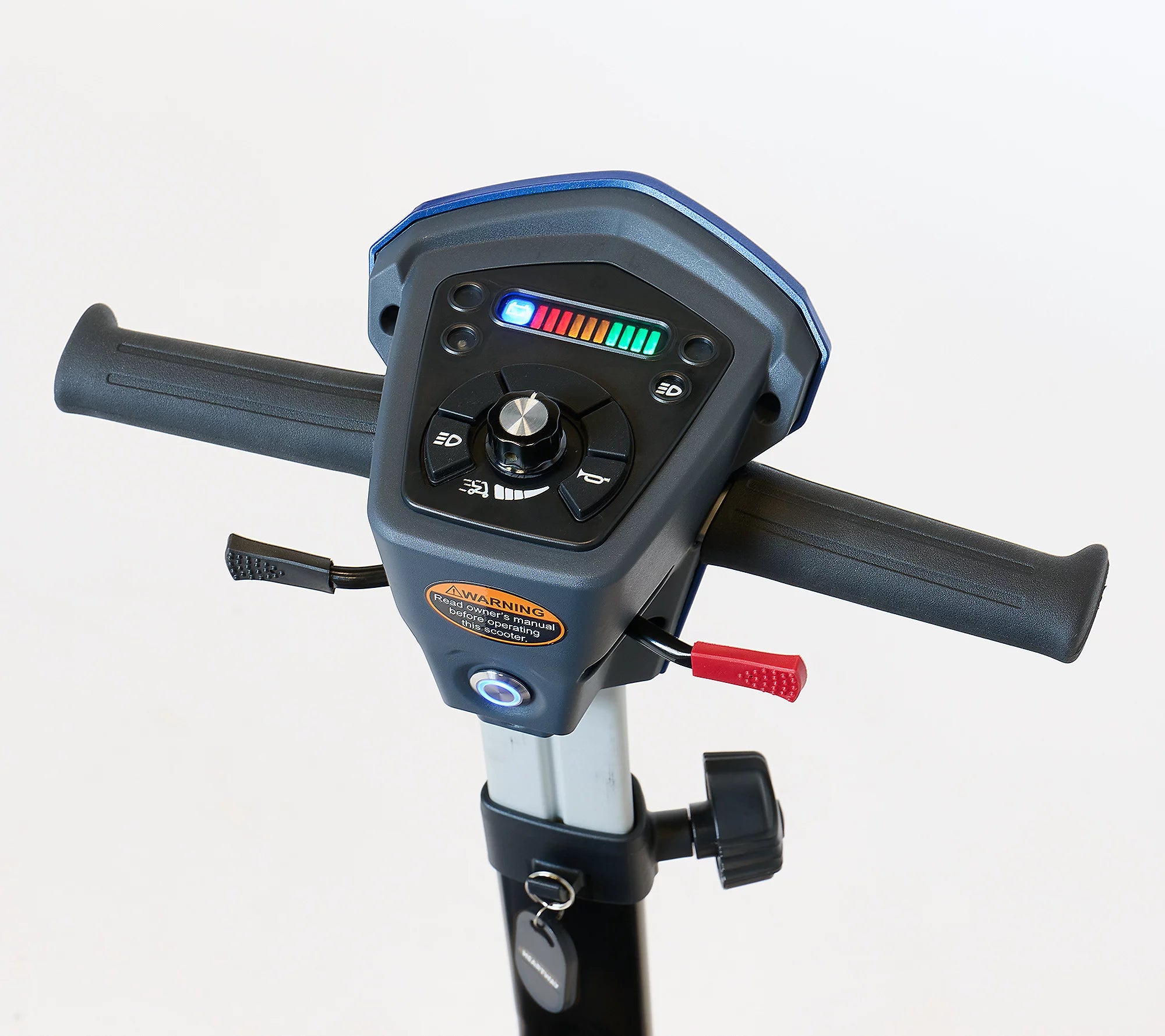 EV Rider Transport 4M Foldable Mobility Scooter - 4 Wheel Electric Scooter for Adults & Seniors - 250 lbs Weight Capacity - 24V 10Ah Li-Ion Battery - 3.7 MPH Speed - 7 Miles Range - Ideal for Indoor/Outdoor Use, Shopping, Travel & Daily Commuting (Model S19FM)