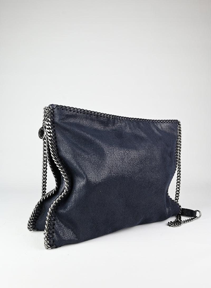 Stella McCartney Falabella Crossbody Bag in Blue - Stylish Vegan Leather Purse for Women, Perfect for Everyday Use, Work, and Travel