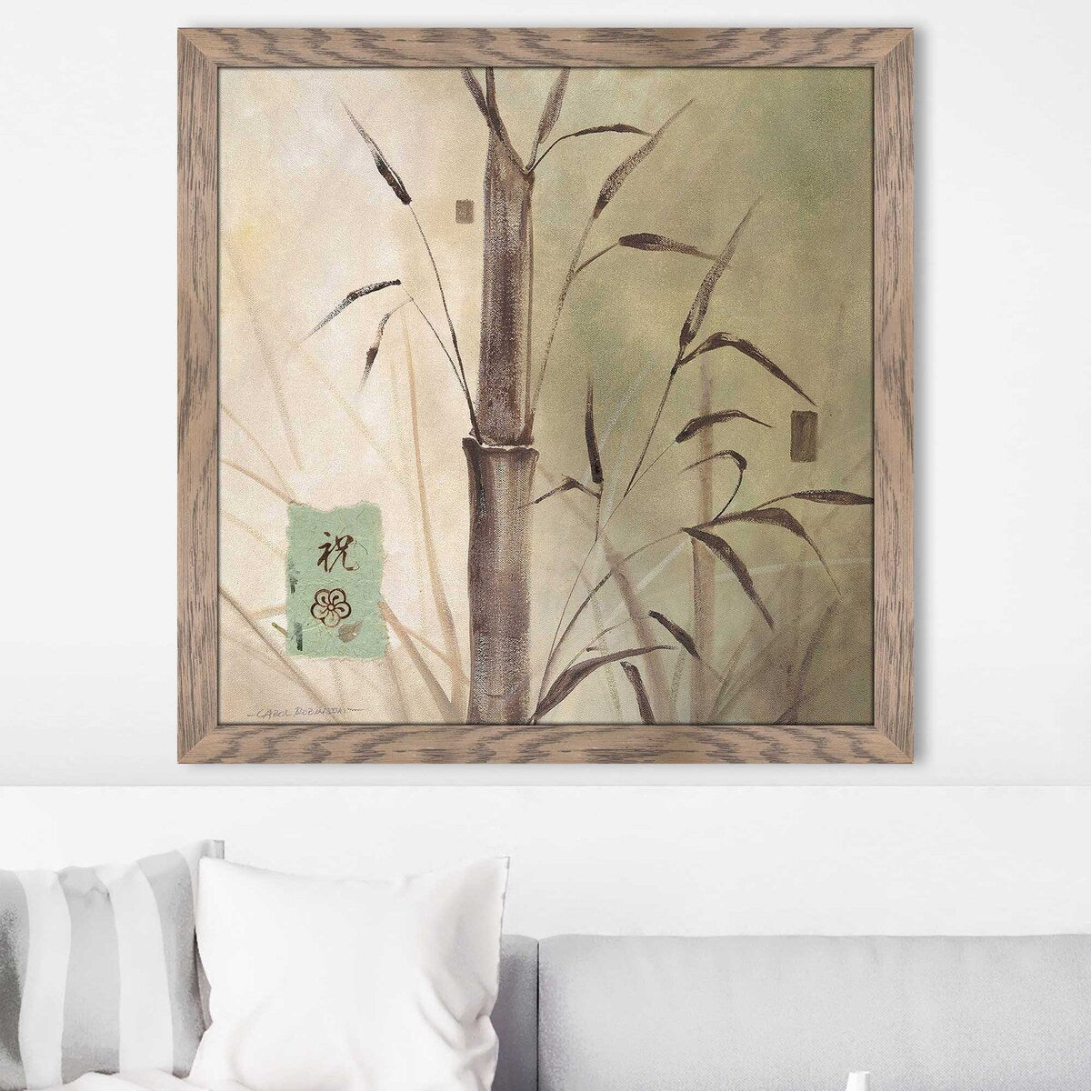 Bamboo Sanctuary Print on Acrylic - Modern Wall Art Decor for Living Room, Bedroom & Office - Nature-Inspired Home Décor