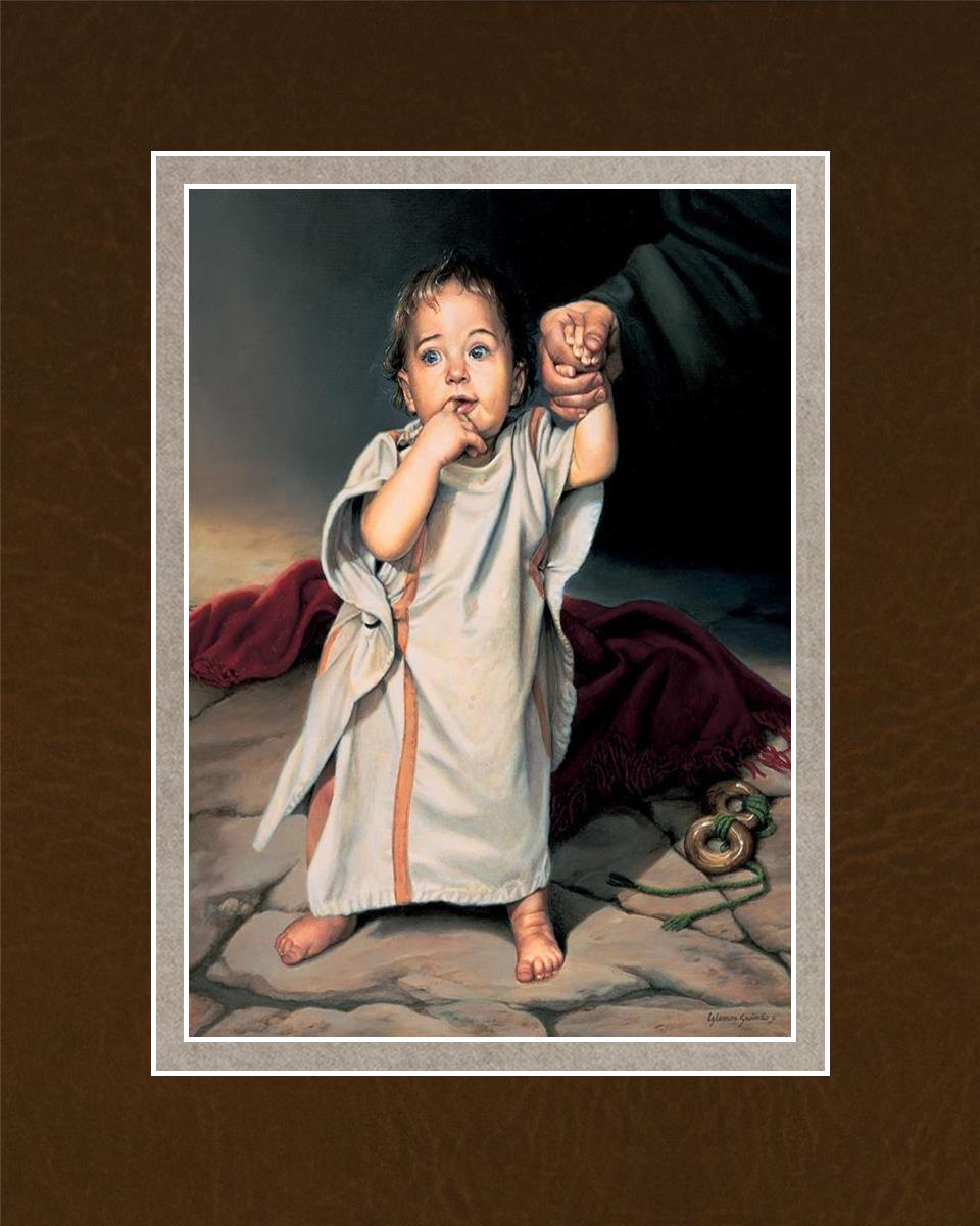 Child Of Grace By Liz Lemon Swindle - Inspirational Christian Art Print for Home, Office & Church Decor - Perfect for Gifts, Wall Art & Spiritual Uplifting