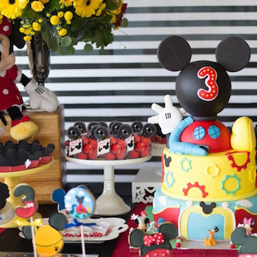 8 Pack Cartoon Mouse Party Favors for Kids Ages 4-8 - Fozi Cozi Mouse Birthday Party Supplies, Candy Box Bags & Ice Cream Containers - Perfect for Birthday Parties, Classroom Rewards, and Goodie Bags