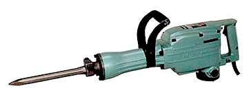 Hitachi PH65A 220V Heavy Duty Demolition Hammer - Powerful Concrete Breaker for Construction, Renovation & Demolition Projects | Ideal for Breaking Concrete, Removing Tiles & Masonry Work