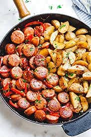 Aidells All Natural Chicken & Apple Fully Cooked Sausage - Gluten Free, No Nitrites or Hormones - 3 Pack (3 lbs Each) - Perfect for Family Dinners, BBQs, and Meal Prep