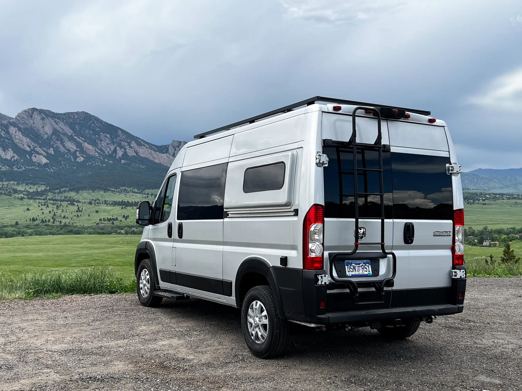 Flarespace 2014+ Ram Promaster 136 Campervan Body Flares - High-Quality Van Conversion Parts for DIY Camper Builds | Perfect for Road Trips & Adventure Travel