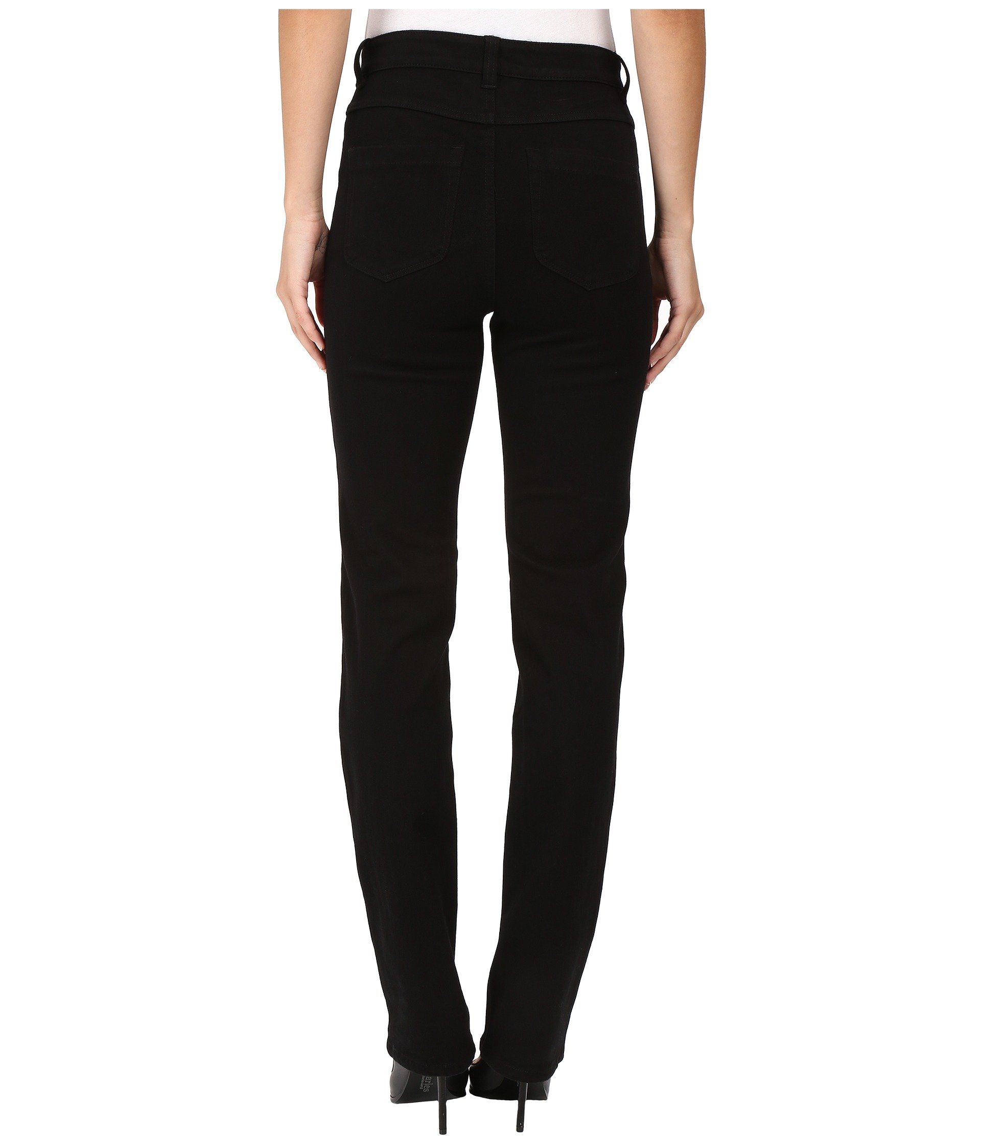 FDJ French Dressing Women's Suzanne Straight Leg Jeans - Love Denim Collection in Black Onyx with PDR Wonder Waist Technology | Perfect for Casual Wear, Office Outfits & Date Nights