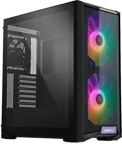 Lancool G7 Mid Tower PC Case - High Airflow Gaming Computer Chassis with Tempered Glass, RGB Lighting & Cable Management - Perfect for Gaming Rigs, Workstations & Custom Builds