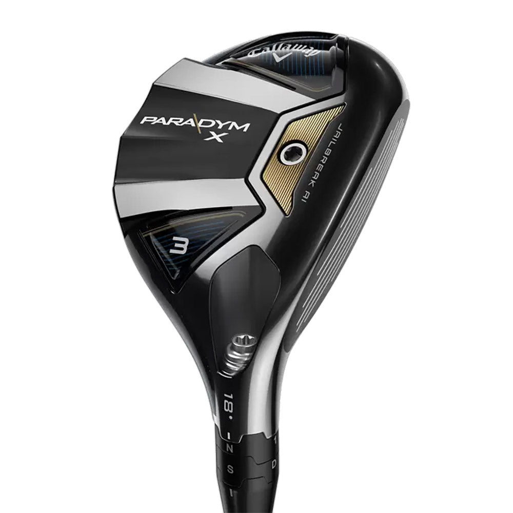 Callaway Paradym X Right Hand Men's Golf Hybrid Club - Perfect for Fairway Shots and Long Approaches on the Course