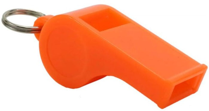 Aquatec Classic Emergency Divers Whistle - Loud Safety Whistle for Scuba Diving, Kayaking, Boating & Outdoor Adventures - Waterproof Survival Whistle for Emergency Signaling
