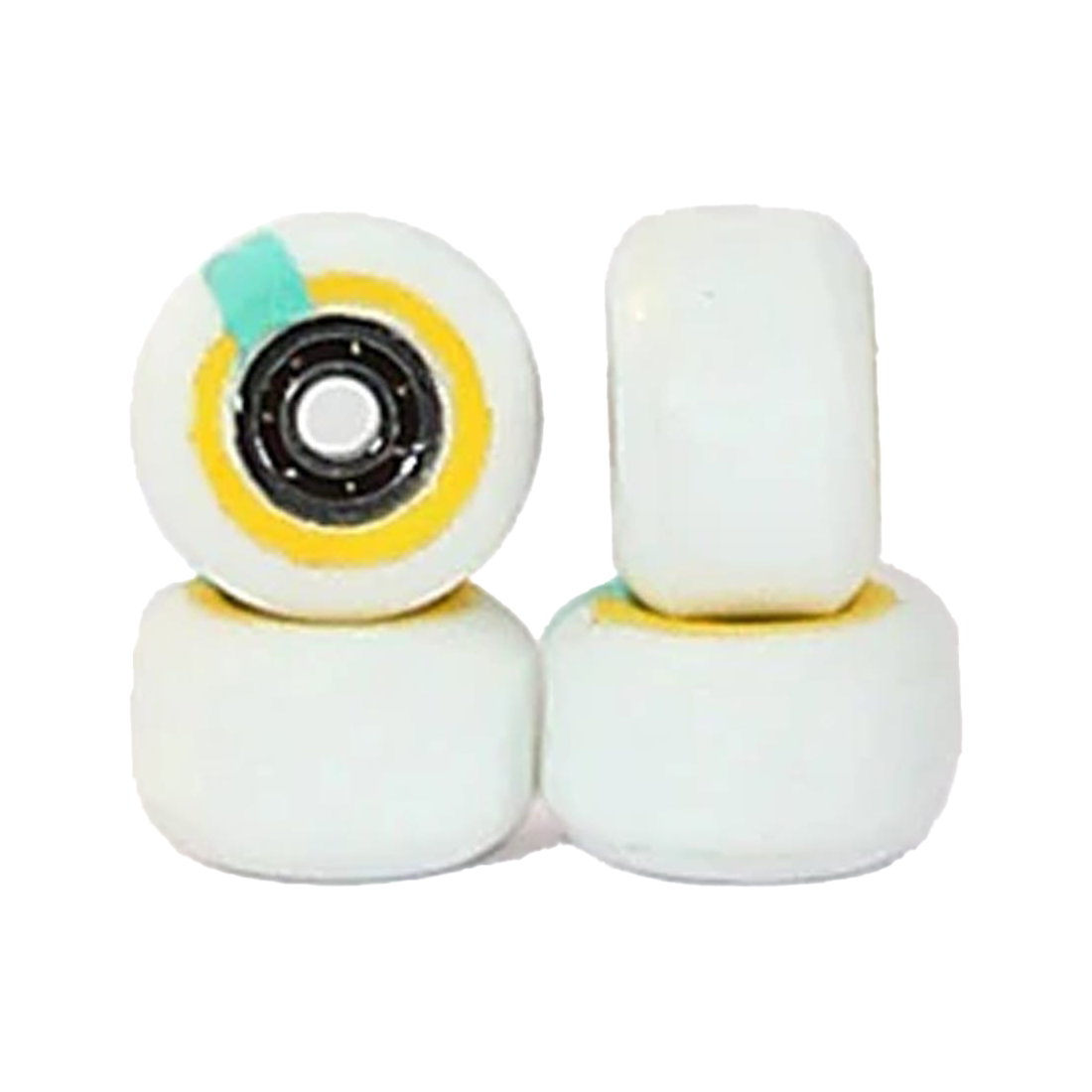 Yellowood Y3 Fingerboard Wheels - Premium DualW Bearings for Smooth Performance - Perfect for Skateboard Tricks & Fingerboard Enthusiasts