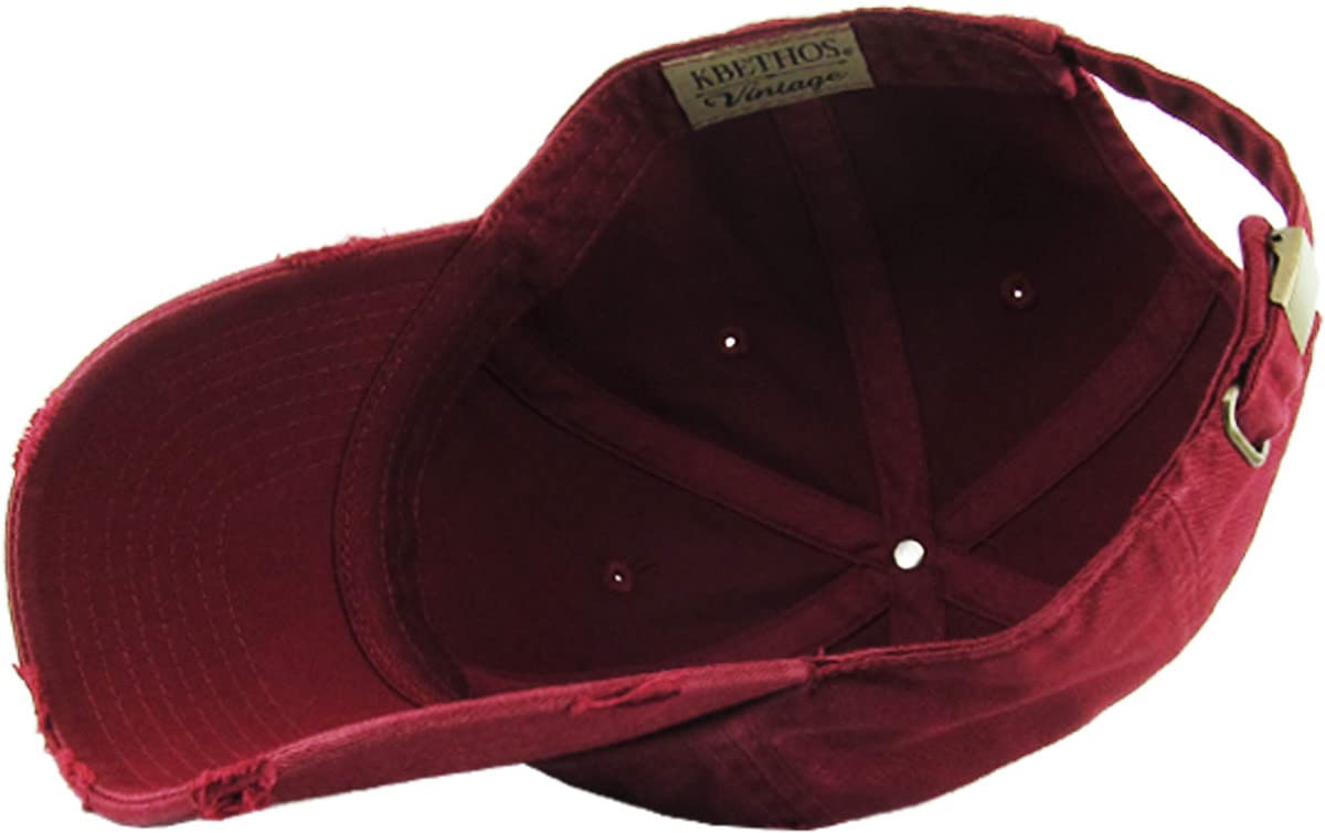 Distressed Baseball Cap KB4005 - Custom Embroidery & Monogram Hats for Men & Women | Personalized Caps for Sports, Fashion & Outdoor Activities