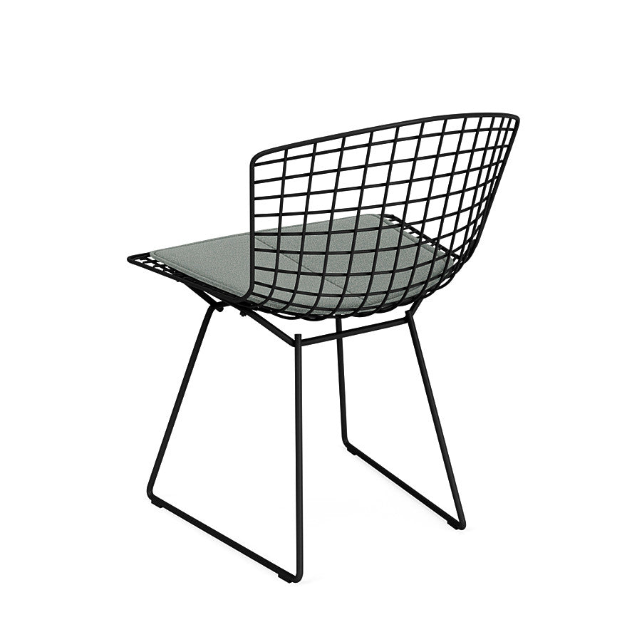 Bertoia Side Chair with Comfortable Seat Pad - Modern Dining Chair for Kitchen, Living Room & Office - Ergonomic Design for Home & Commercial Use