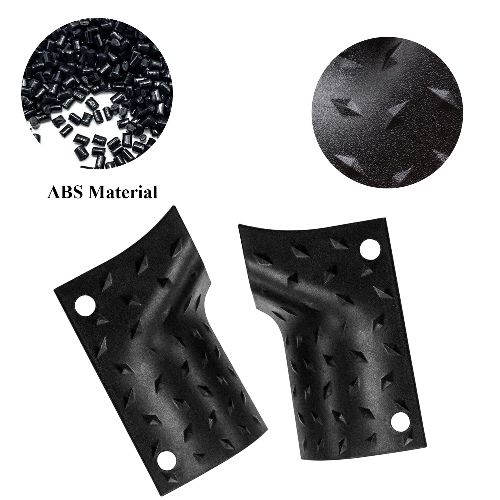 Jeep JL Cowl Body Armor Cover - Textured Black Corner Guards for 2018-2024 Wrangler JL/JLU & Gladiator JT - Durable Exterior Protection - Perfect for Off-Roading & Adventure Driving