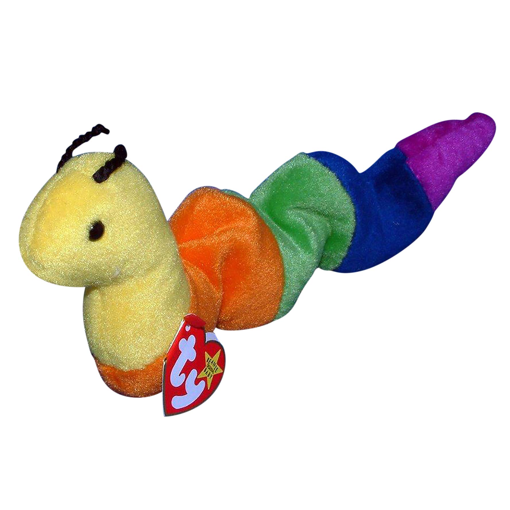 TY Beanie Baby - INCH the Inchworm Plush Toy | Soft Collectible Stuffed Animal for Kids & Collectors | Perfect for Gifts, Display & Playtime Fun