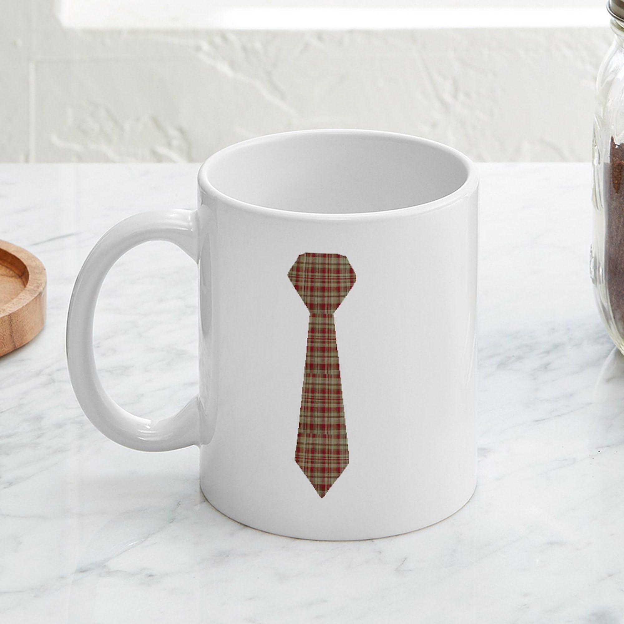 Redneck Tie Ceramic Coffee Mug 11 oz (325 ml) - Funny Novelty Gift for Coworkers, Boss, or Redneck Lovers - Perfect for Office, Home, or Camping