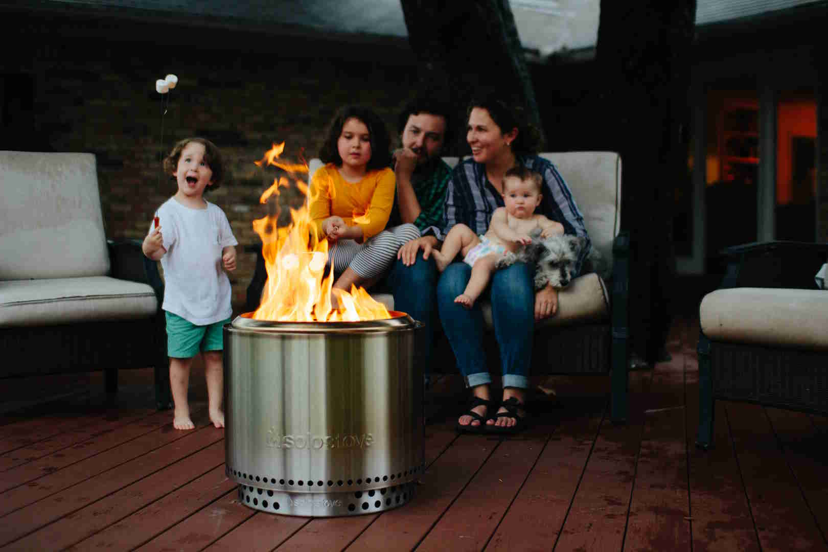 Solo Stove Bonfire 2.0 Smokeless Fire Pit with Stand - Portable Outdoor Camping Fire Pit for Backyard, Patio, Beach & Camping Adventures