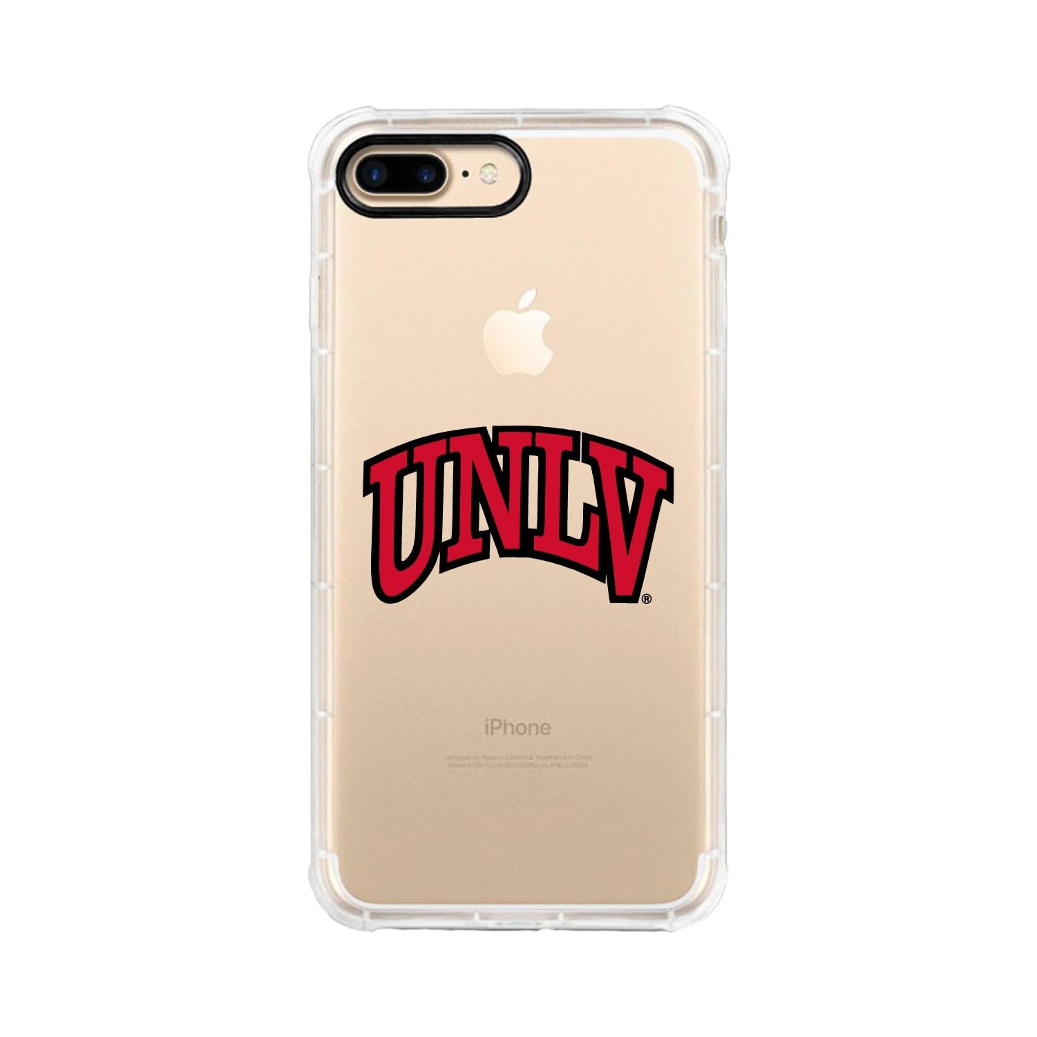 OTM Essentials Rugged Phone Case for iPhone 12/12 Pro - UNLV Themed Durable Protection with Classic White Design | Perfect for Students, Alumni & UNLV Fans
