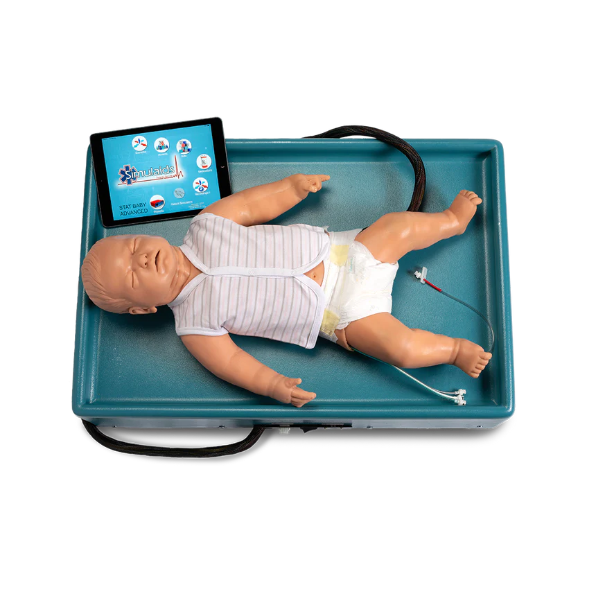 Stat Baby Advanced - Premium Baby Monitor with HD Video & Night Vision for Newborns & Toddlers | Perfect for Nursery, Daycare & Travel Use