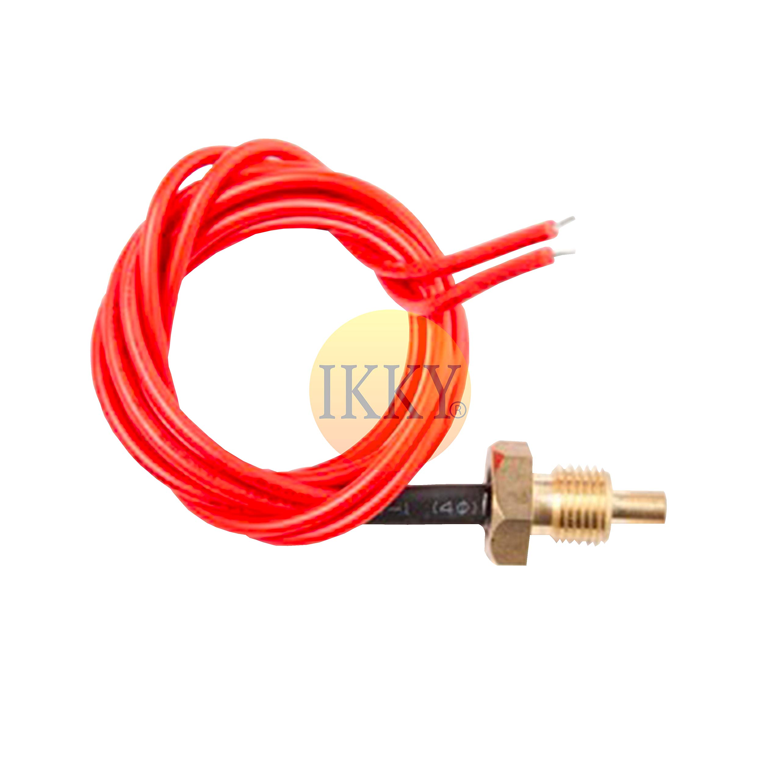 IKKY Heat Thermistor Temperature Sensor Replacement for American Heat, iHeat Brands - Compatible with Models AH, AHS, AHSD (Small Size) | Perfect for HVAC Systems, Home Appliances & Industrial Equipment Repair