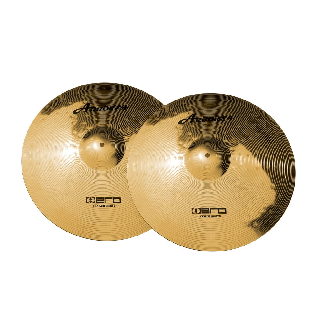 Arborea 5-Piece Alloy Cymbal Pack for Drum Set (14