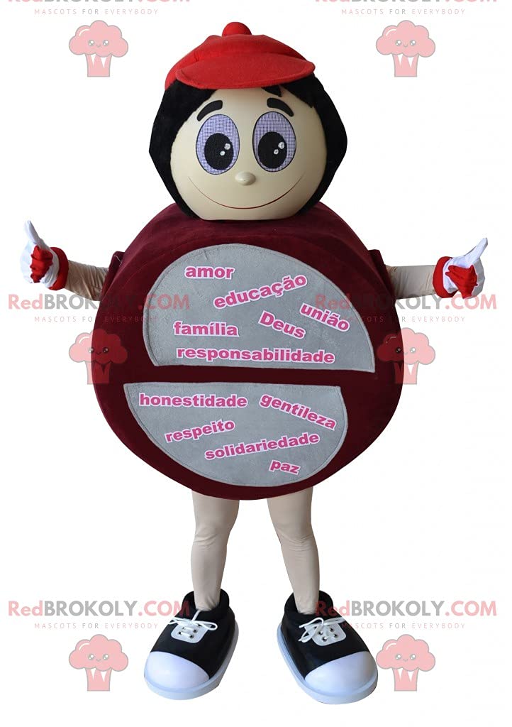 SPOTSOUND Red & Gray Round Snowman Plush Toy - Cute Winter Mascot for Christmas Decorations, Holiday Gifts & Cozy Home Decor