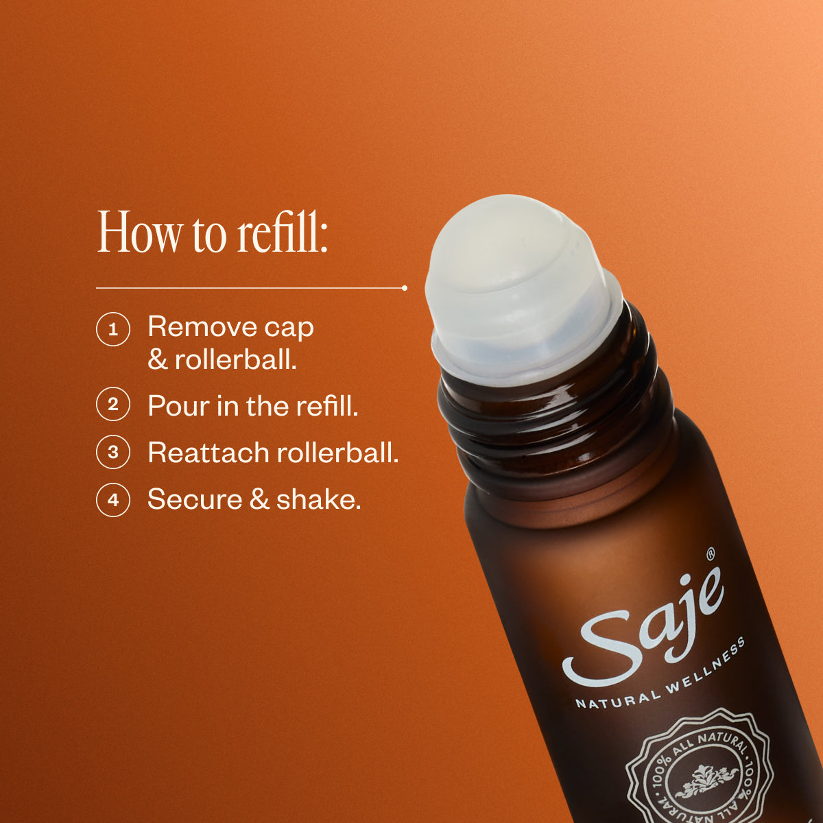 Eater's Digest Remedy Roll-On Refill - Natural Stomach Relief for Digestion & Bloating - Perfect for Travel, Work & Home Use