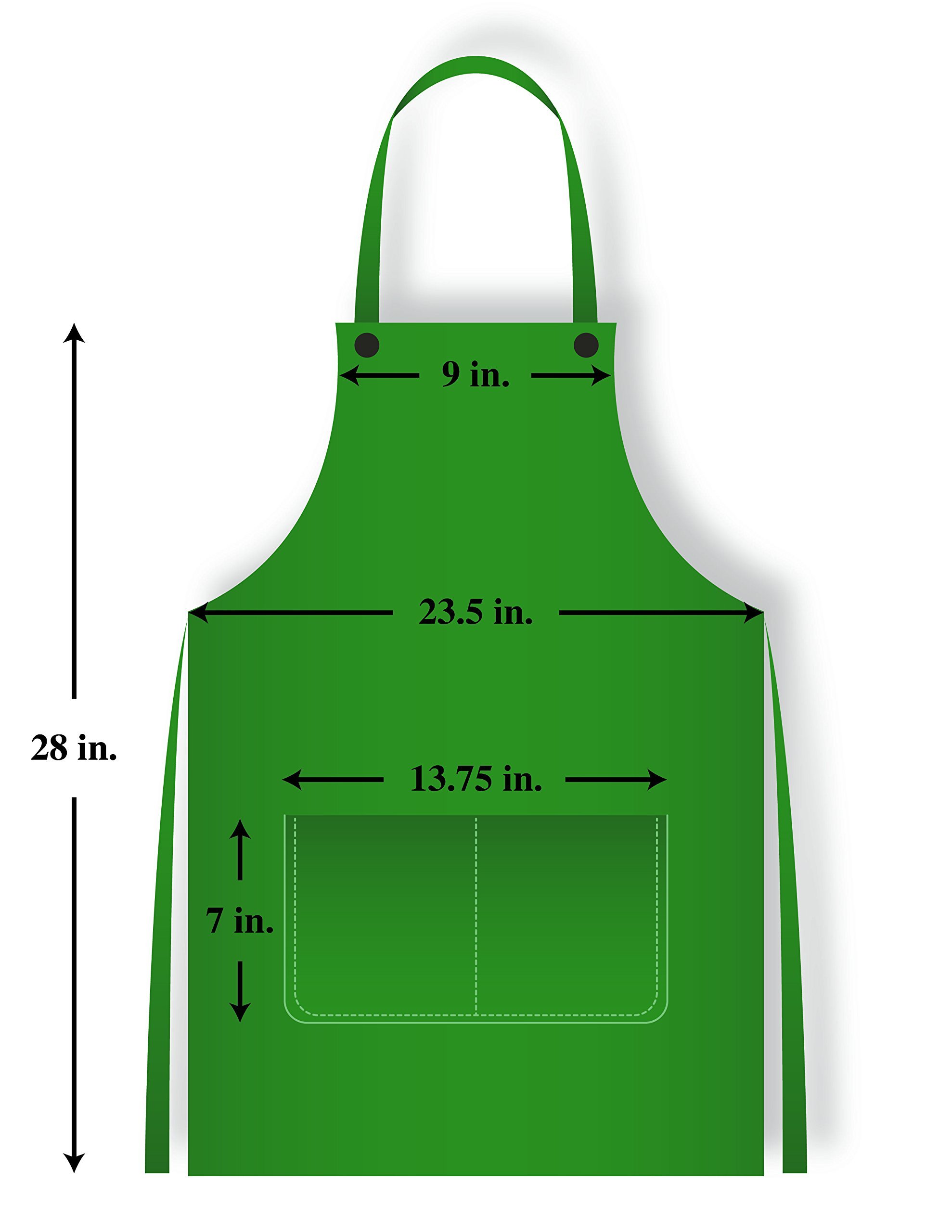 Personalized Chef’s Cooking Apron for Men & Women - Custom Funny Kitchen Apron with Name Embroidery | Perfect for Cooking, Grilling & Baking at Home