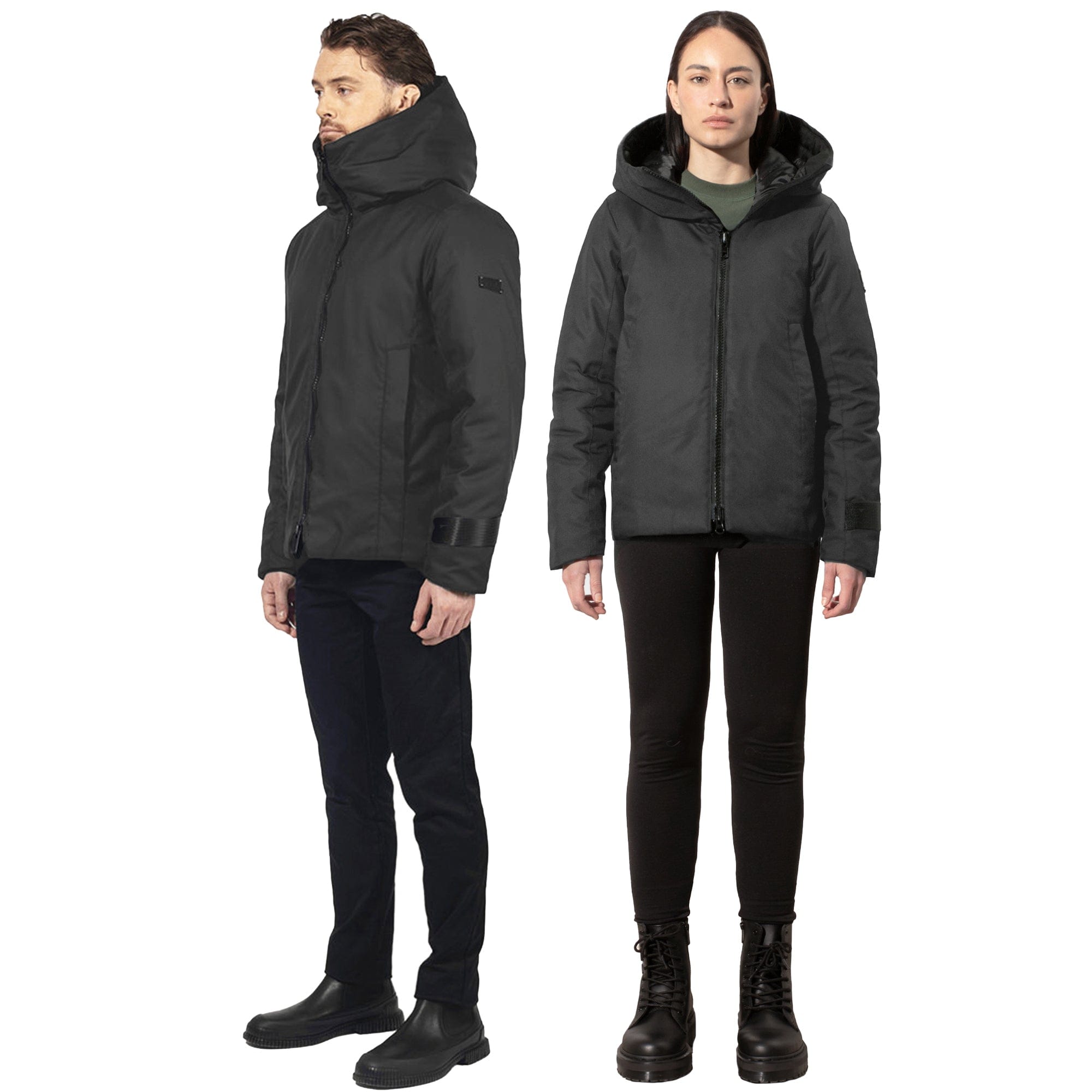 Ansel Unisex Vegan Bomber Jacket - Lightweight Waterproof Windbreaker for Men & Women | Multiple Colors | Perfect for Casual Wear, Travel & Outdoor Activities