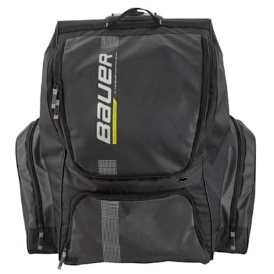 Bauer Elite Wheel Backpack Hockey Bag - Black Junior Size 2021 Model | Perfect for Travel, Hockey Practice & Tournaments