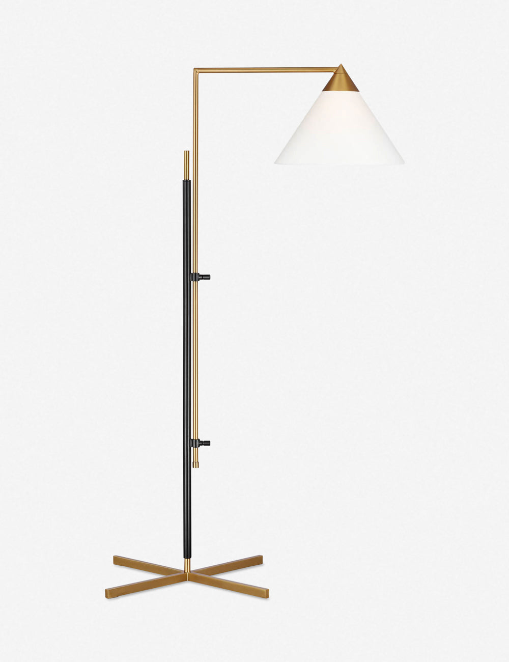 Franklin Task Floor Lamp by Kelly Wearstler - Modern Adjustable LED Floor Light for Living Room, Bedroom & Office - Perfect Reading Lamp and Ambient Lighting