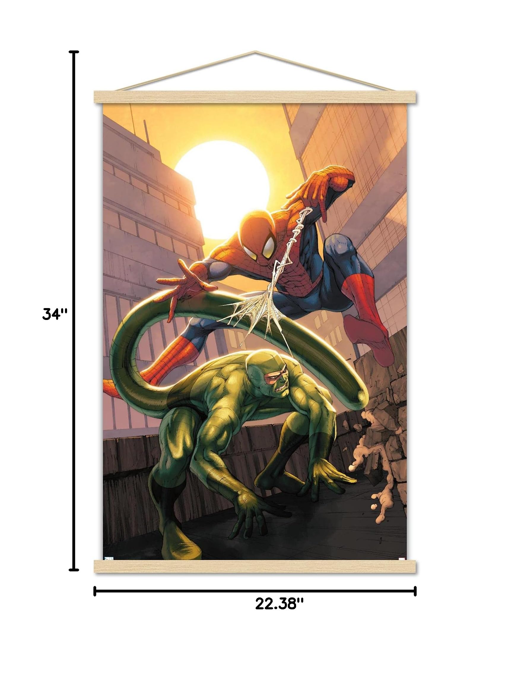 Marvel Age Spider-Man #19 Wall Poster with Magnetic Frame - 22.375