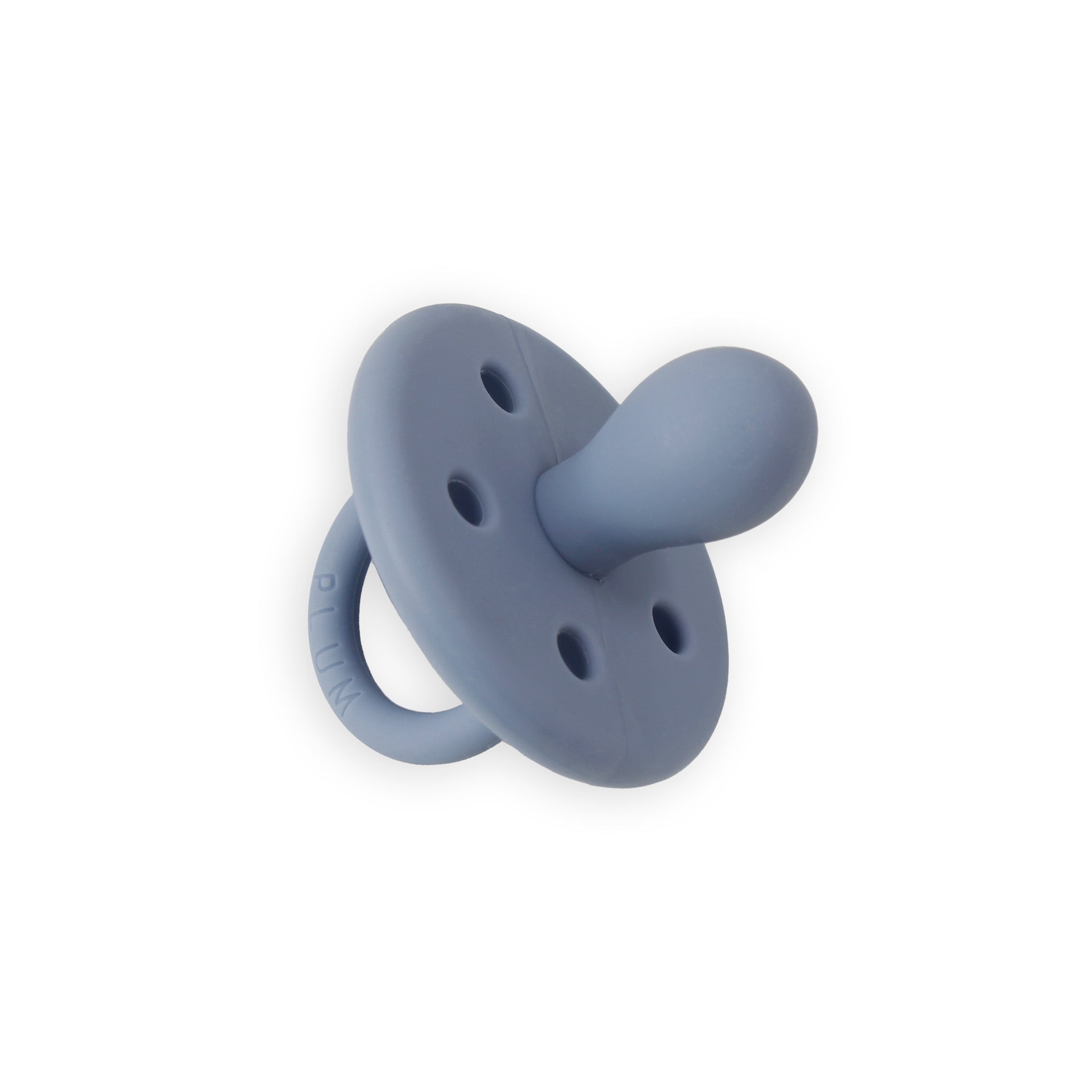 4PK Silicone Baby Pacifiers - Olive & Steel Blue (0-6 Months) - Soothing Teething Relief for Newborns & Infants - Perfect for Daycare, Travel & Sleep Time