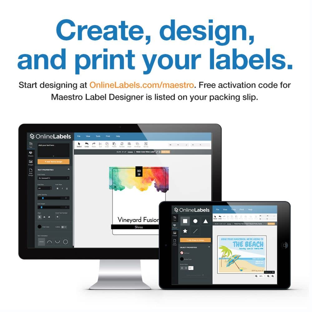 Premium Waterproof Bottle Labels 8