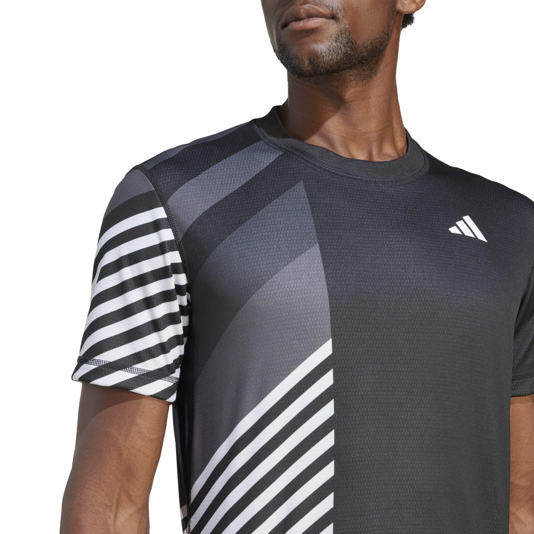 adidas Men's Tennis New York Heat.RDY Freelift Performance T-Shirt - Moisture Wicking Athletic Top for Training & Casual Wear