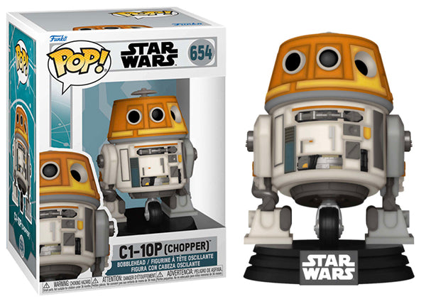 Star Wars C1-10P Chopper Droid Action Figure - Ahsoka Tano's Loyal Companion | Perfect for Collectors, Cosplay & Display