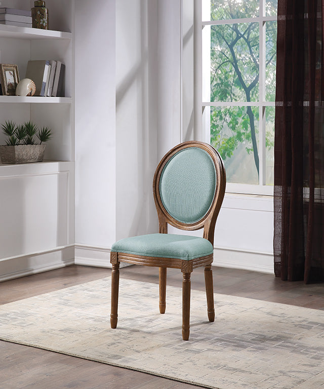 Office Star Ave Six Lillian Oval Back Chair - Ergonomic Office Chair with Adjustable Height for Home & Office Workspace - Perfect for Desk Work, Conference Rooms & Study Areas