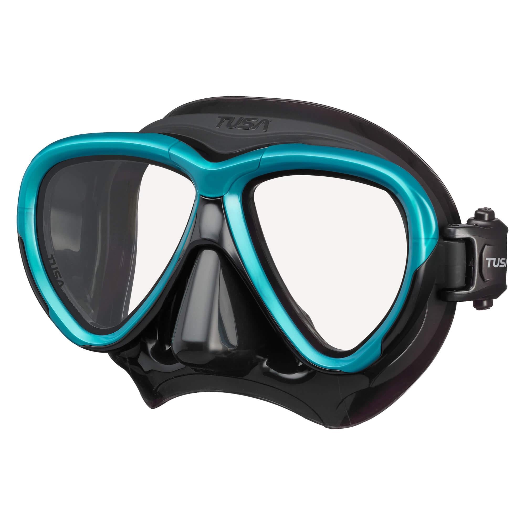 TUSA Intega Scuba Diving Mask - Full Face Snorkel Mask for Adults & Kids - Anti-Fog, Wide View Lens for Clear Underwater Vision - Perfect for Snorkeling, Freediving & Swimming Adventures