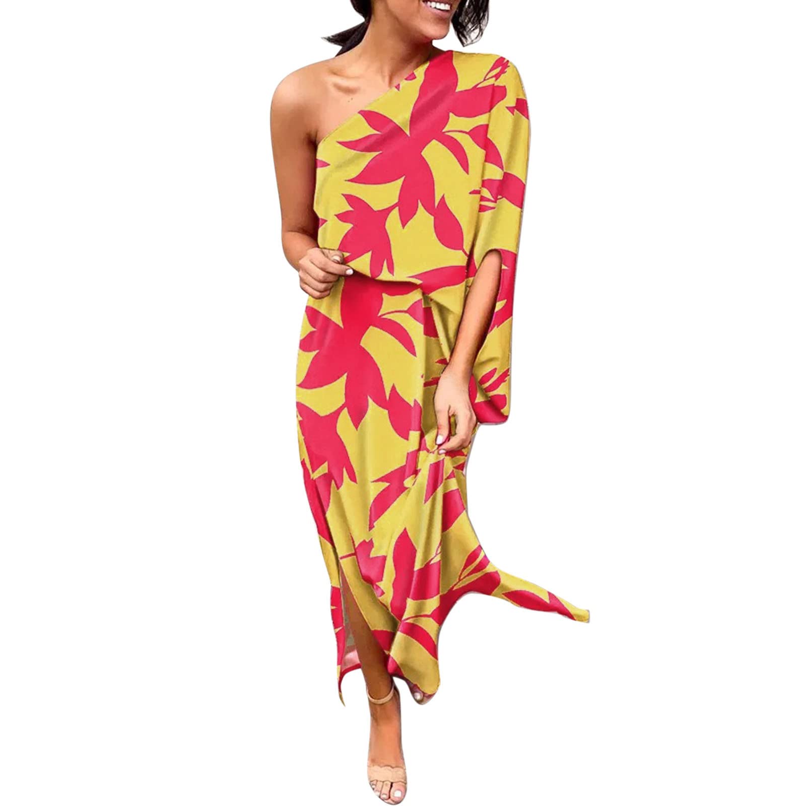 KCocoo Plus Size Maxi Dress for Women - Summer Denim Casual Dress | Perfect for Beach, Vacation & Everyday Wear