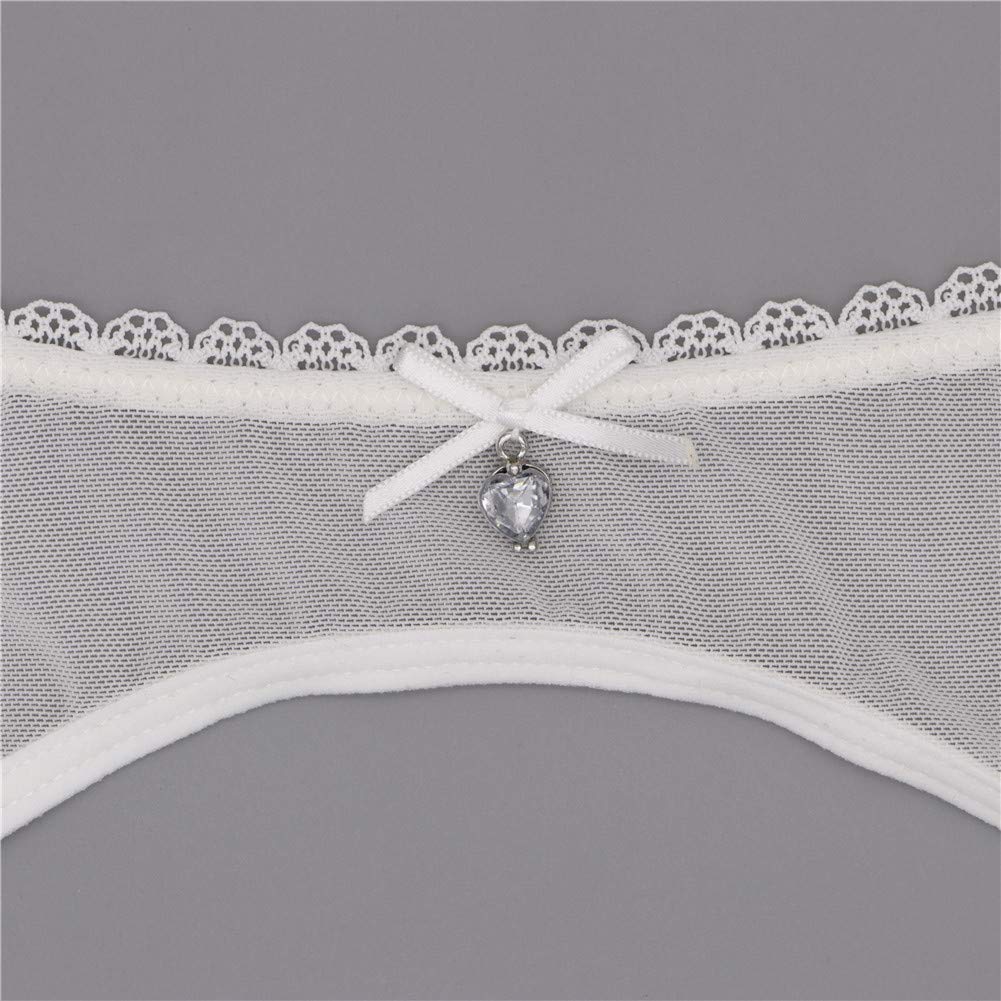 Sexy Sheer Unlined Bra & Panty Set with Garter Belt & Stockings - 4 Piece Transparent Lingerie for Sensual Nights & Special Occasions