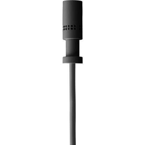 AKG LC81 MD Reference Lightweight Cardioid Lavalier Microphone - Professional Clip-on Mic for Interviews, Podcasts & Presentations (Black)