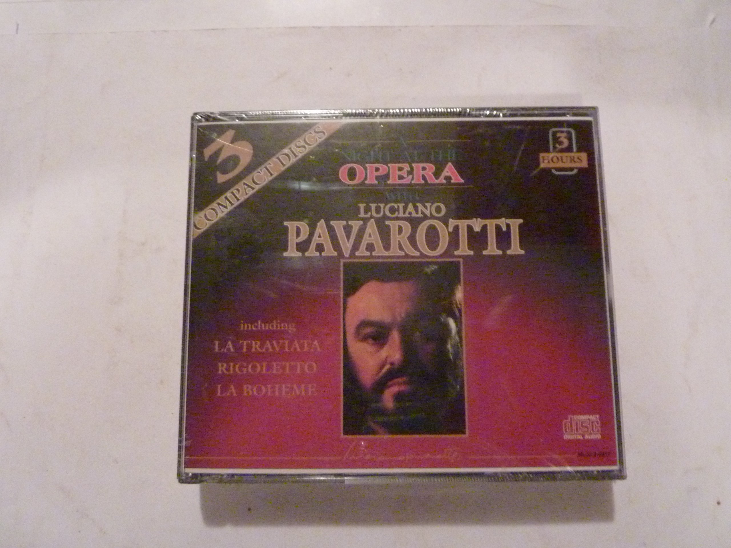 Luciano Pavarotti Opera Night - Classic Italian Tenor Music CD for Relaxation & Dinner Parties