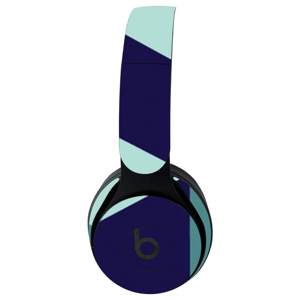 MightySkins Protective Vinyl Skin Wrap for Beats Solo Pro Wireless Headphones - Geo Tile Design | Durable, Customizable Decal Cover | Easy to Apply & Remove | Made in USA | Perfect for Travel, Workouts & Daily Use