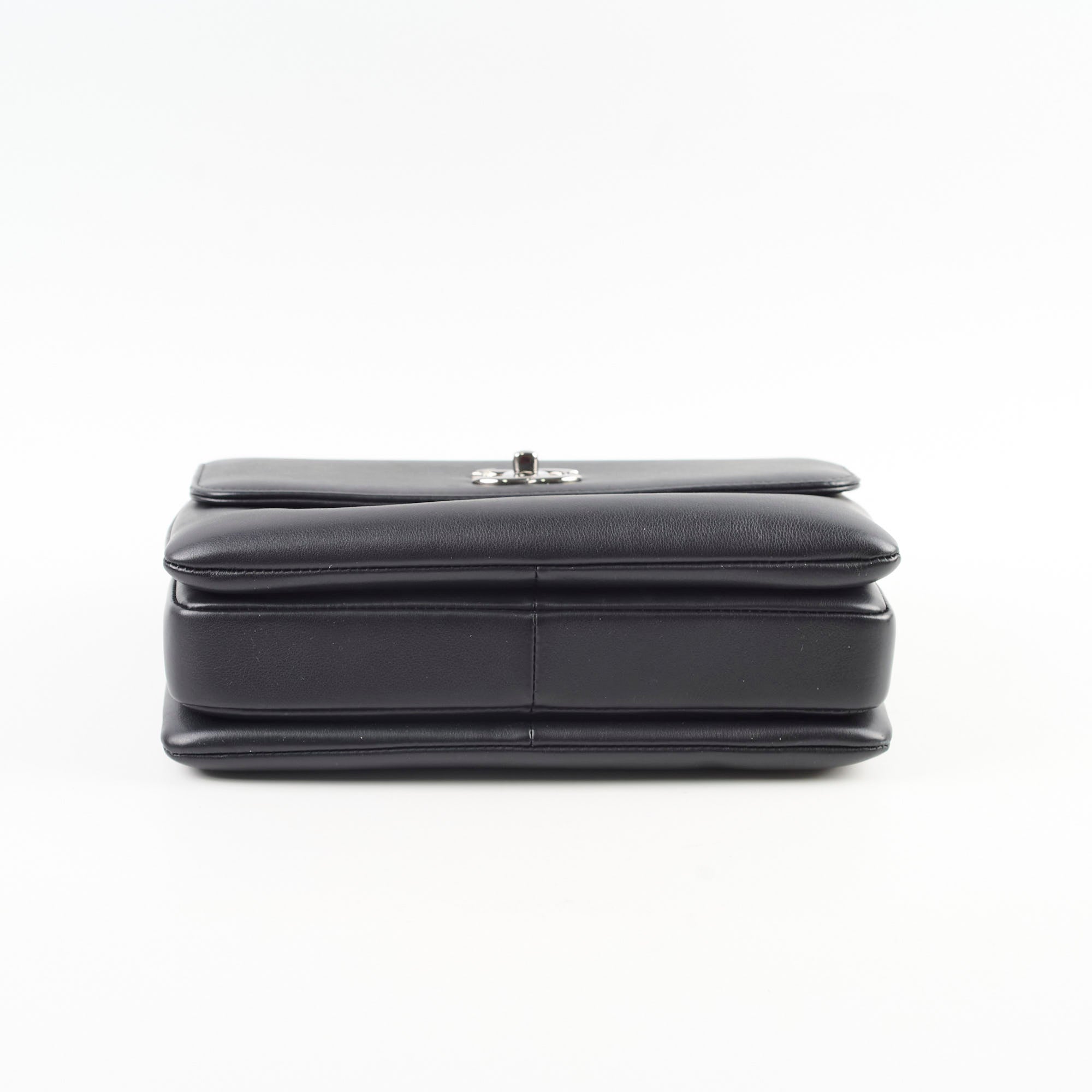 Chanel Small Trendy CC Handbag in Black Calfskin Leather - Luxury Crossbody Bag for Women, Perfect for Date Night & Evening Events