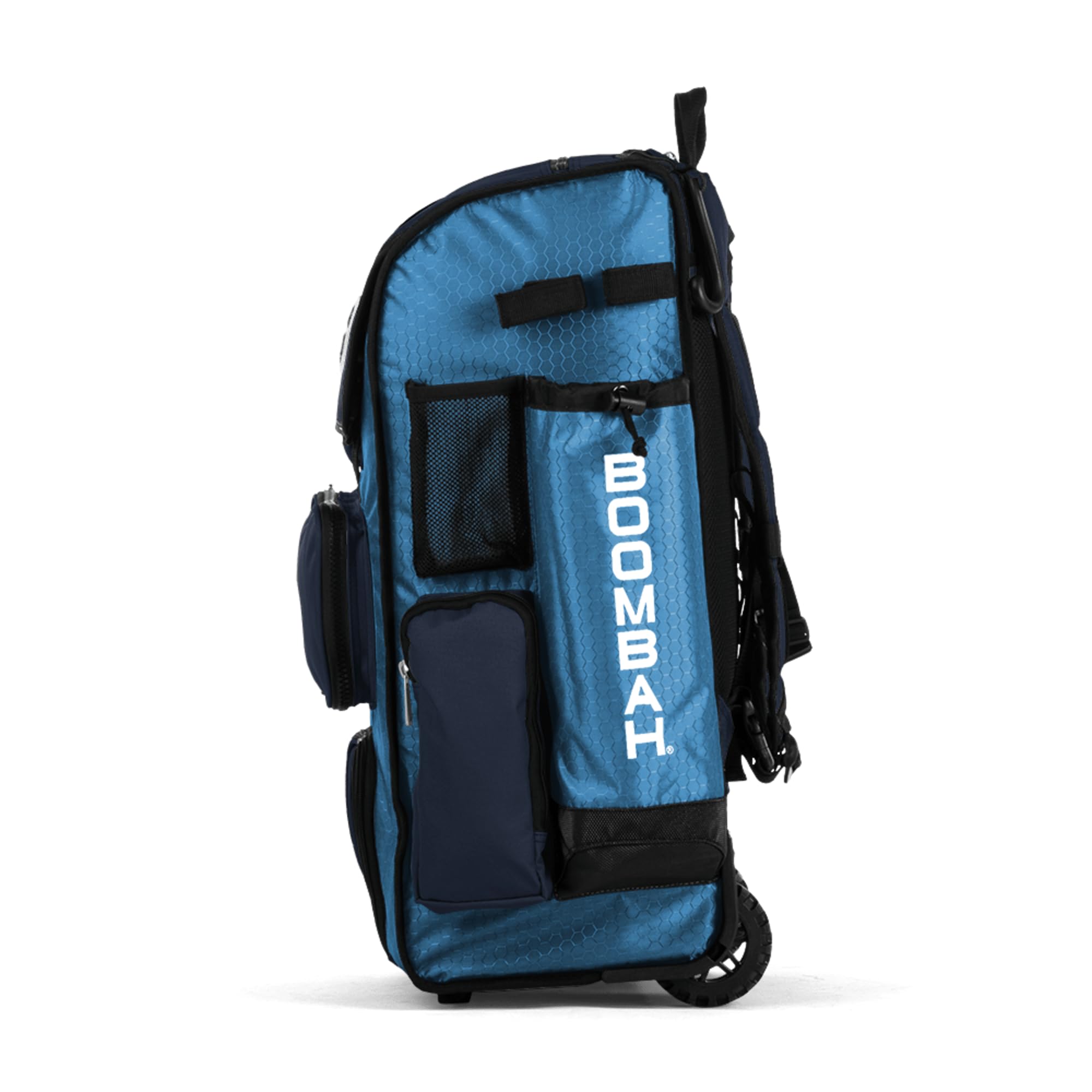 Boombah Superpack Hybrid Rolling Bat Bag - Wheeled & Backpack Style for Baseball & Softball Players | Perfect for Travel & Team Games