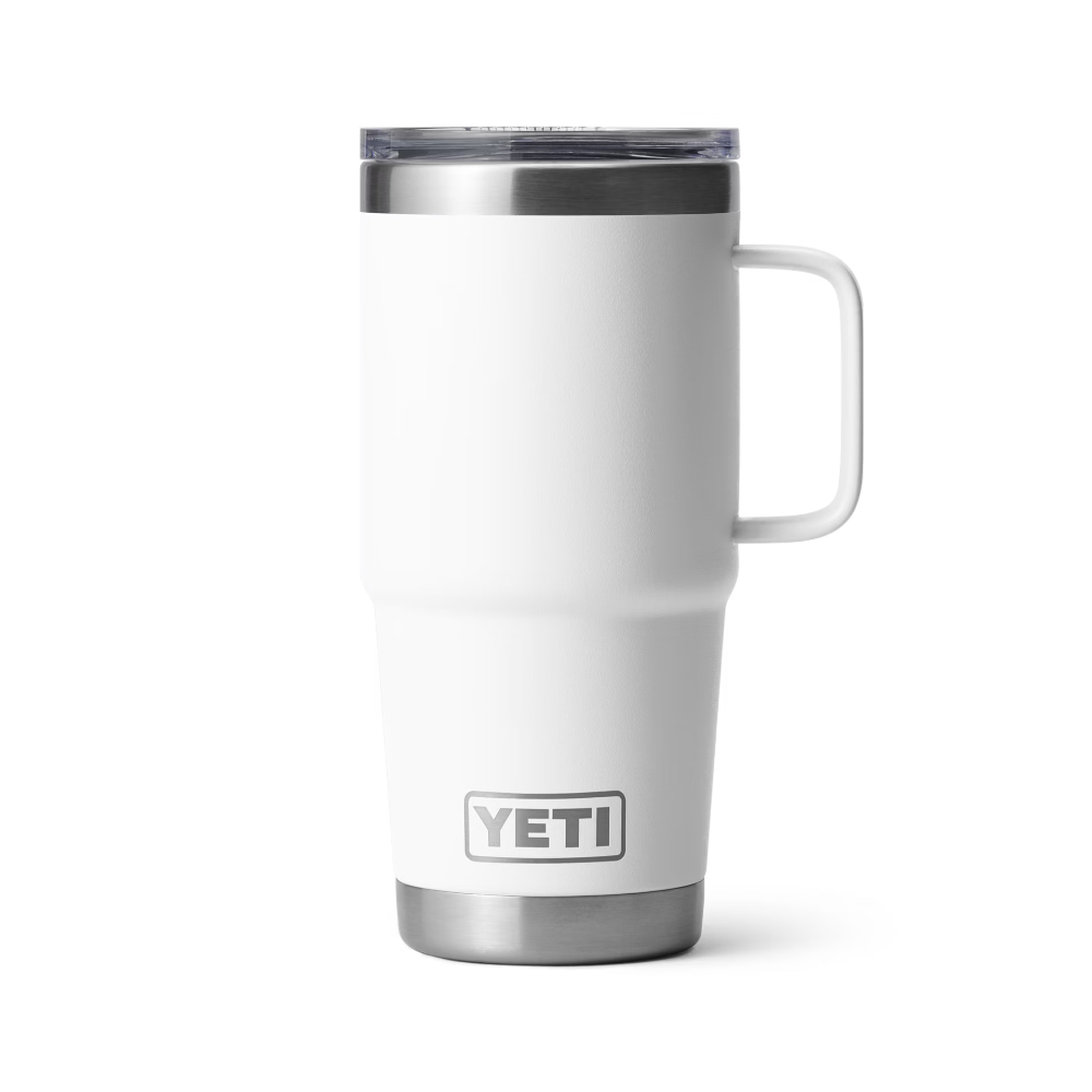 20 oz Rambler Travel Mug with Stronghold™ Lid - Leak-Proof Insulated Stainless Steel Tumbler for Coffee, Tea & Hot/Cold Drinks - Perfect for Commuting, Camping & Outdoor Adventures