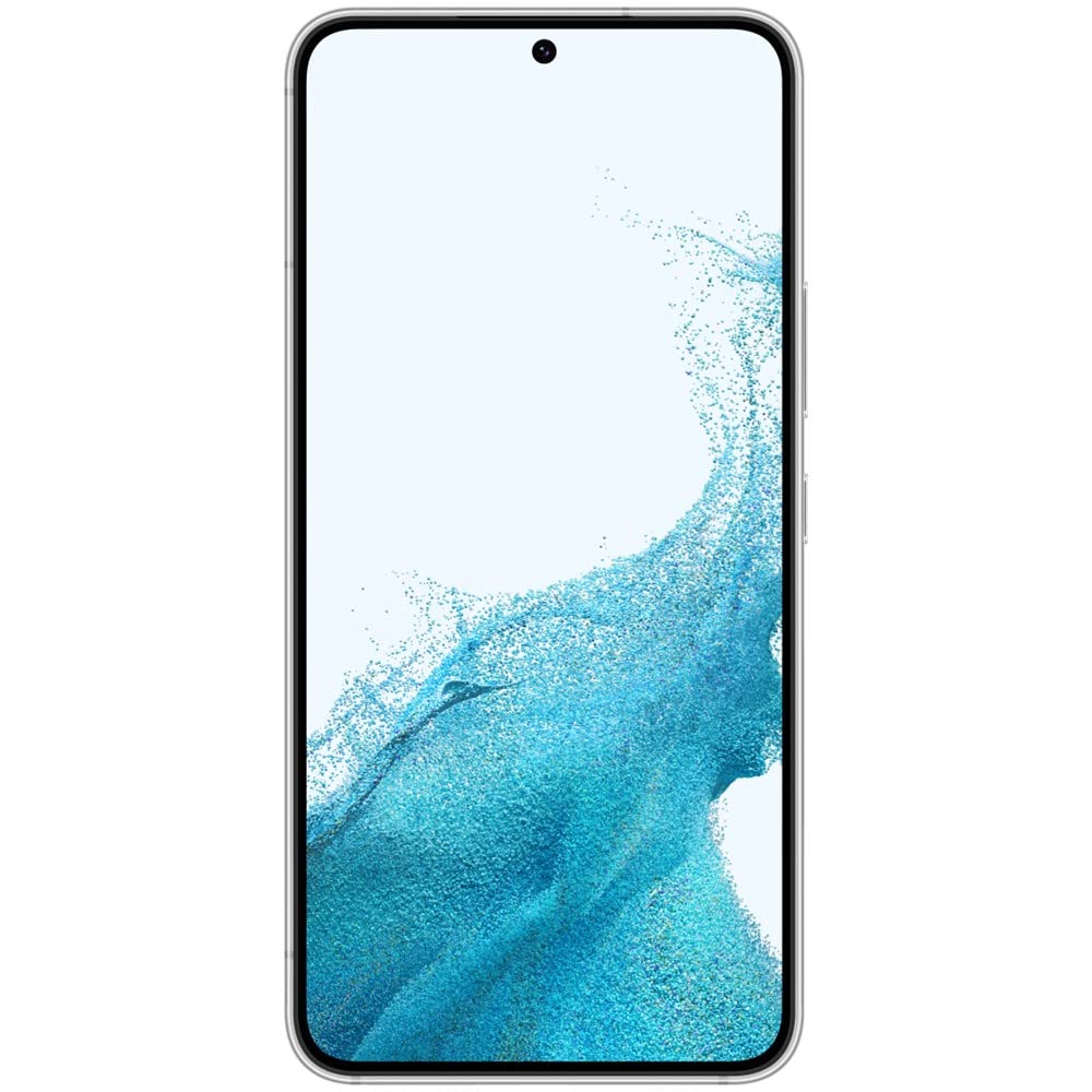 SAMSUNG Galaxy S22 5G Unlocked Smartphone - US Version 256GB Storage, White (Renewed) | Premium Android Phone for Work, Gaming & Photography