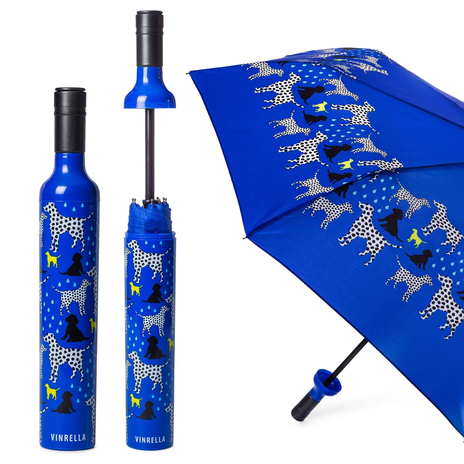 Vinrella Windproof Travel Umbrella - Compact Folding Portable for Men & Women - Perfect for Rainy Days, Commuting, and Outdoor Activities