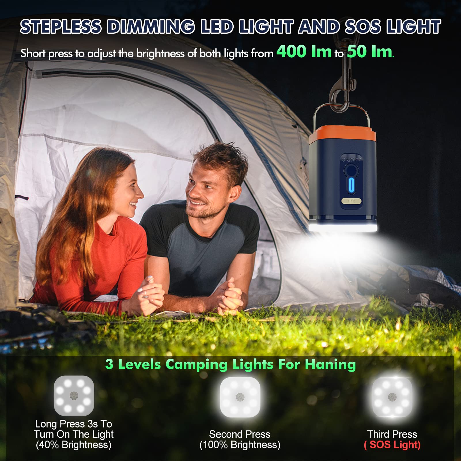 Portable Electric Air Pump for Inflatables - 2000mAh Rechargeable Battery - Fast Inflation for Air Mattress, Pool Floats, Boat Toys, Yoga Balls - Perfect for Camping, Travel & Home Use