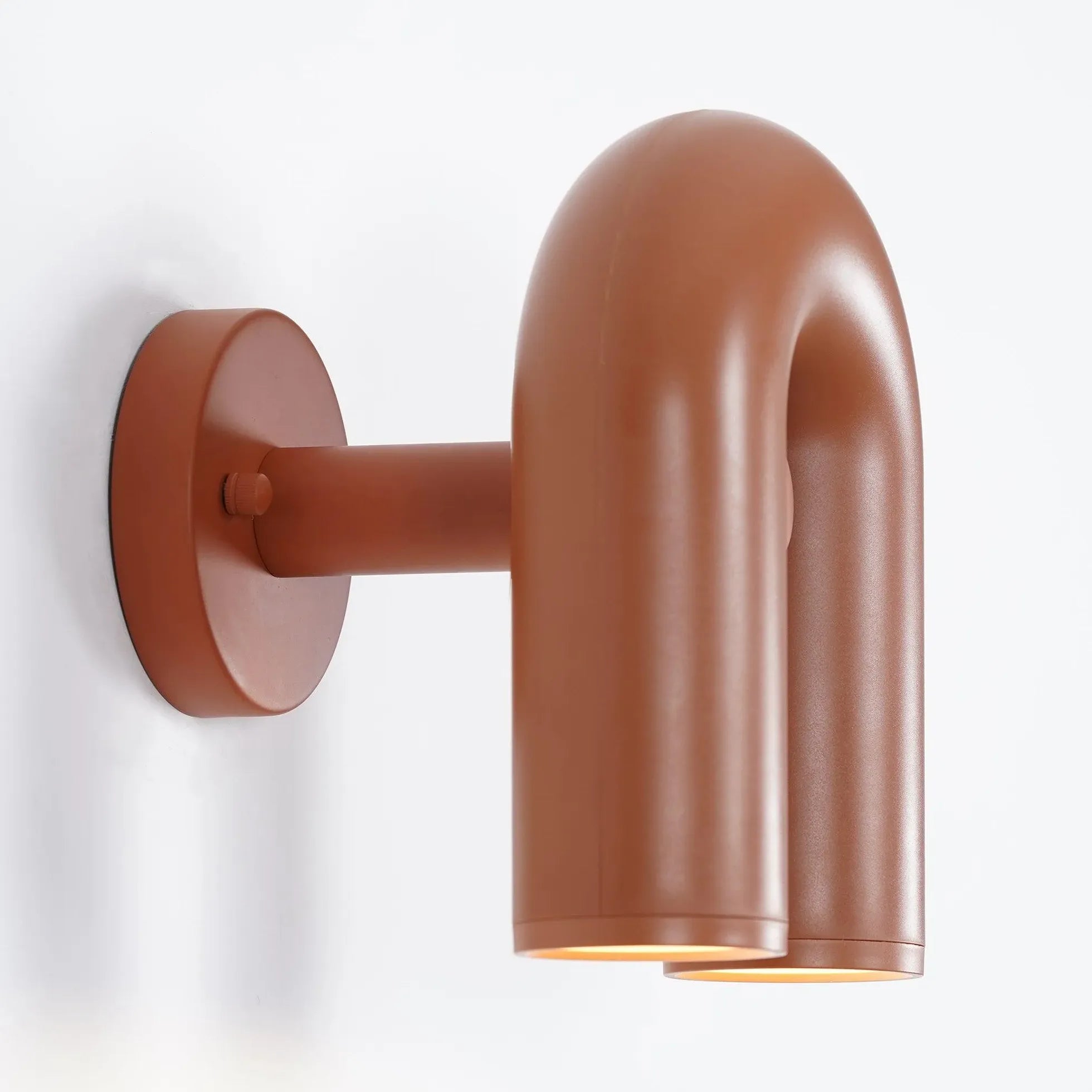 Modern U-Shaped Tube Wall Lamp - Sleek LED Lighting Fixture for Bedroom, Living Room & Hallway - Energy Efficient Home Decor Light