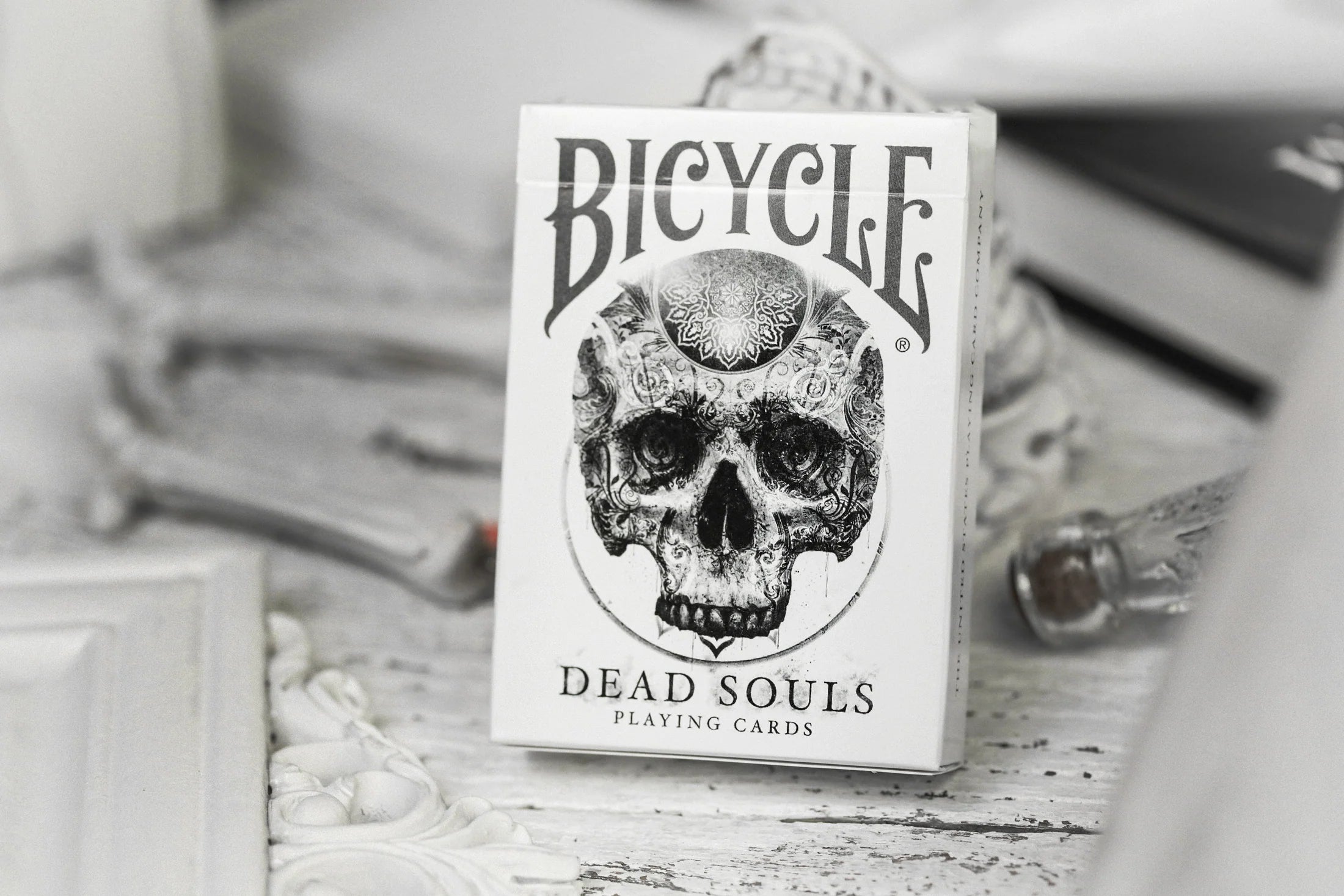 Apocalypse Bicycle Playing Cards - Premium Wooden Box Set | Unique Collectible Deck for Card Games, Magic Tricks & Poker Nights