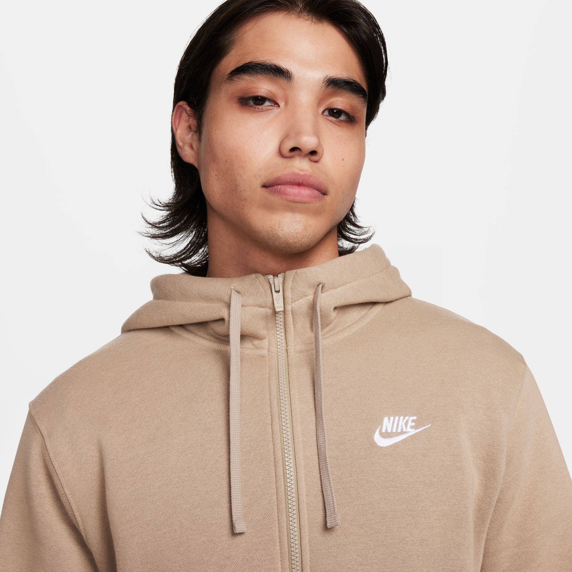 Men's Nike Full Zip Hoodie - Lightweight Fleece Jacket for Running, Gym & Casual Wear | Breathable & Comfortable Athletic Sweatshirt for Men